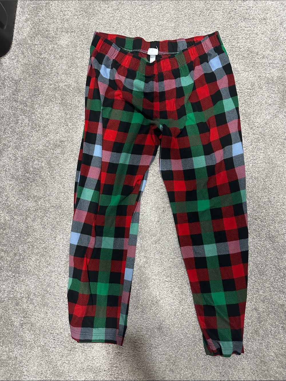 Wondershop Red, Green & Black Plaid Joggers
